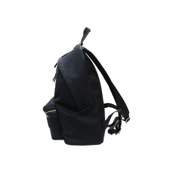 YSL City Backpack Canvas Leather Black - Picture 1 of 14